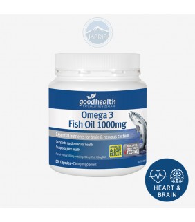 Goodhealth Omega3 Fish Oil 1000mg 300Capsules