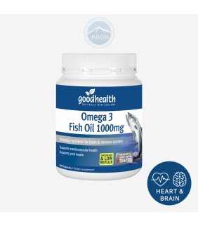 Goodhealth Omega3 Fish Oil 1000mg 400Capsules