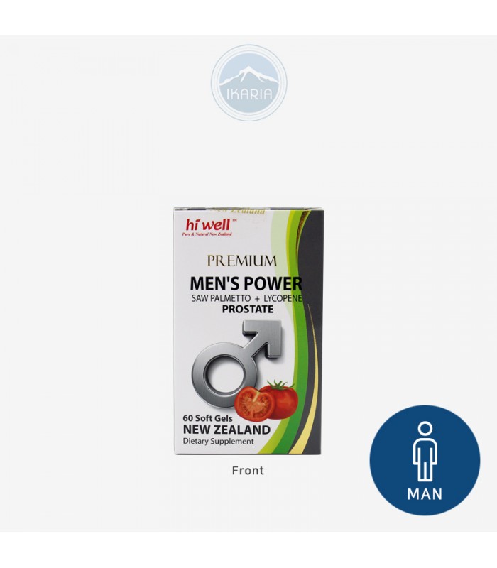 Hi Well Men's Power Prostate 60 Soft gels Front