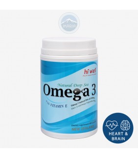 Hi Well Omega-3 Natural fish Oil 400 SoftGel Capsules
