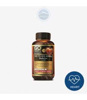 Go healthy Go Co-Q10 450mg Bioactive 1-A-Day 60SoftGel Capsules