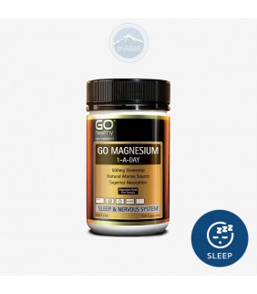 Go healthy Go Magnesium 1-A-Day 500mg Elemental 120Capsules