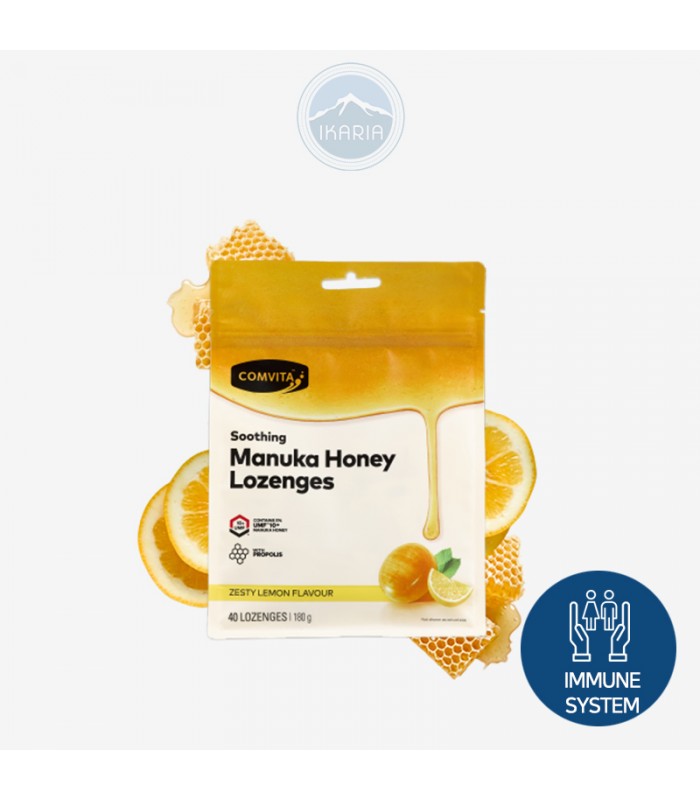 Comvita Soothing Manuka Honey Lozenges 40s (Lemon&Honey)