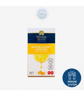 Manuka Health Manuka Honey Lozenges - Natural Lemon Flavour 15s